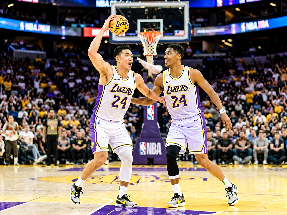 NBA季后赛湖人勇士对决